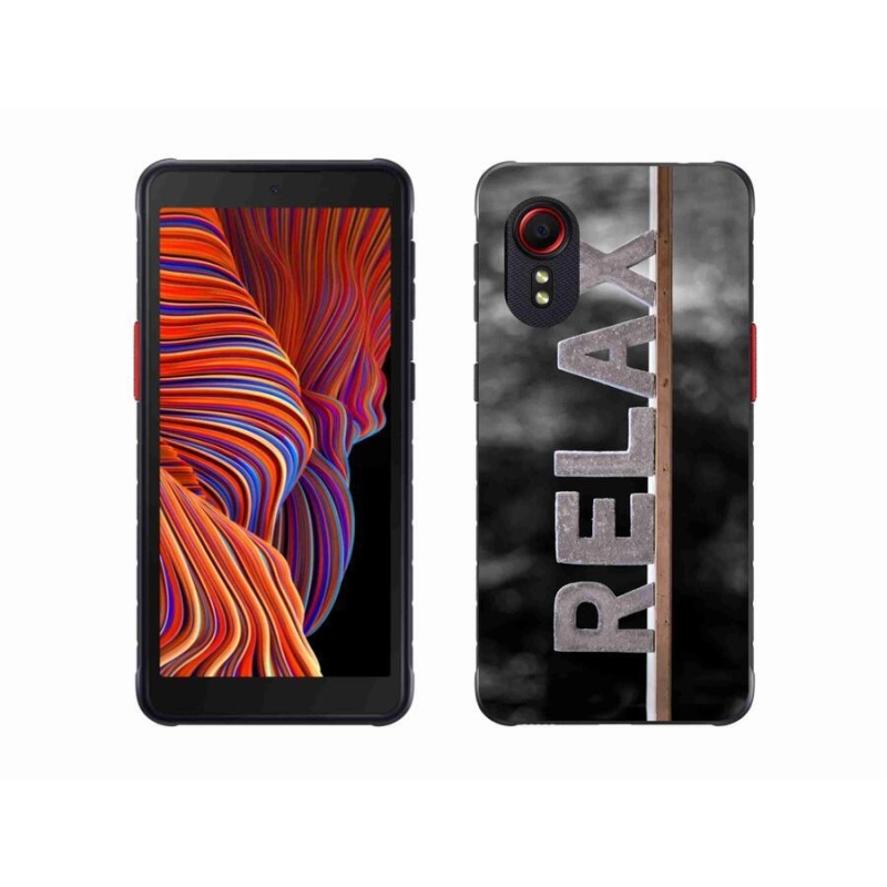 Gelový kryt mmCase na mobil Samsung Galaxy Xcover 5 - relax 1