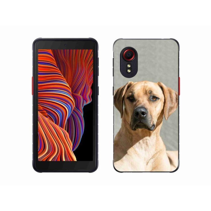 Gelový kryt mmCase na mobil Samsung Galaxy Xcover 5 - ridgeback