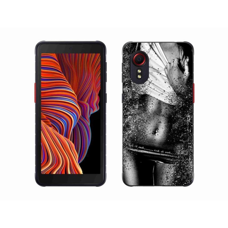 Gelový kryt mmCase na mobil Samsung Galaxy Xcover 5 - sexy žena 1