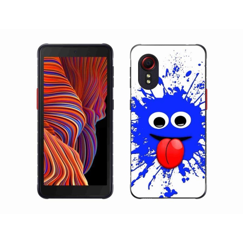 Gelový kryt mmCase na mobil Samsung Galaxy Xcover 5 - strašidlo