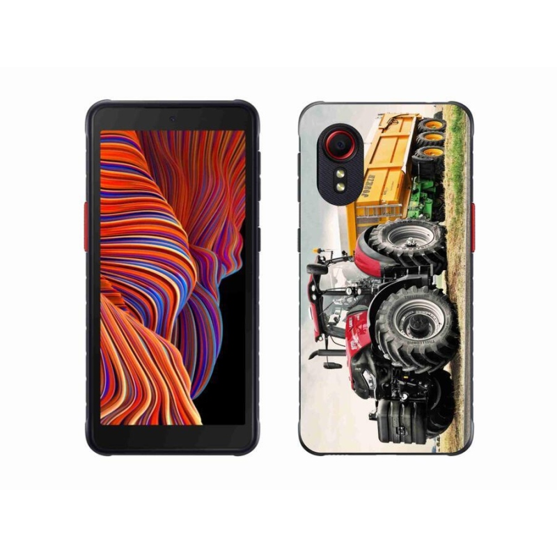 Gelový kryt mmCase na mobil Samsung Galaxy Xcover 5 - traktor 3