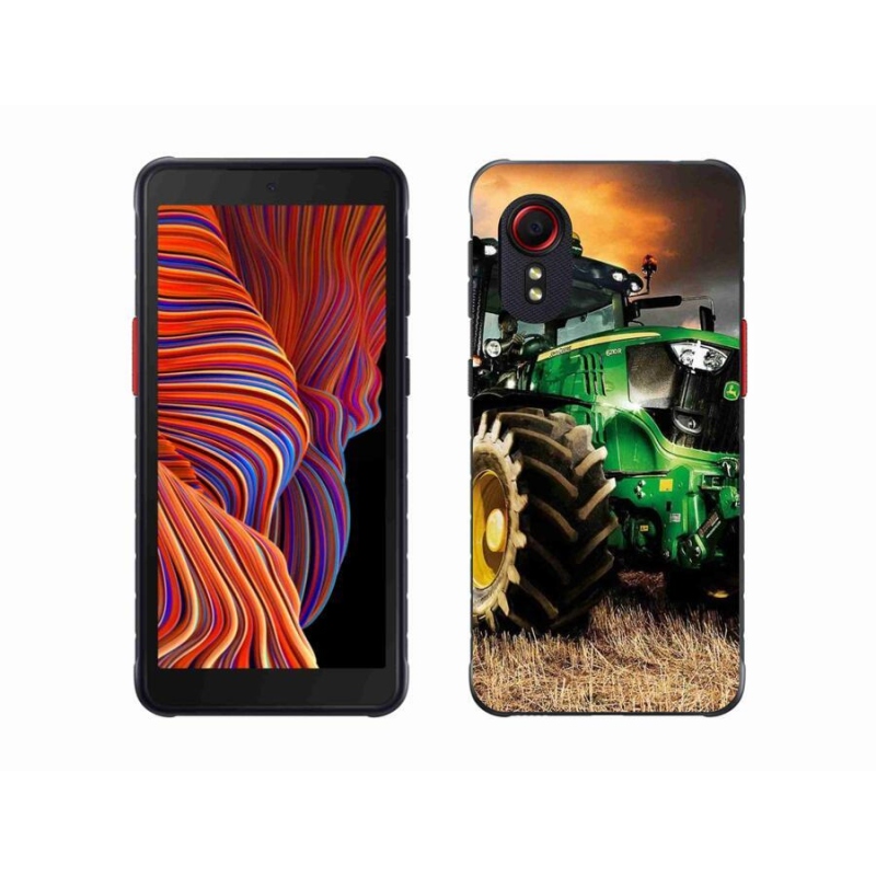 Gelový kryt mmCase na mobil Samsung Galaxy Xcover 5 - traktor