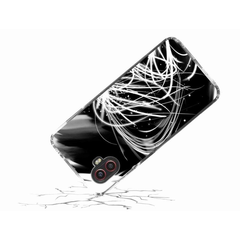 Gelový kryt mmCase na mobil Samsung Galaxy Xcover 6 Pro - abstrakt 2
