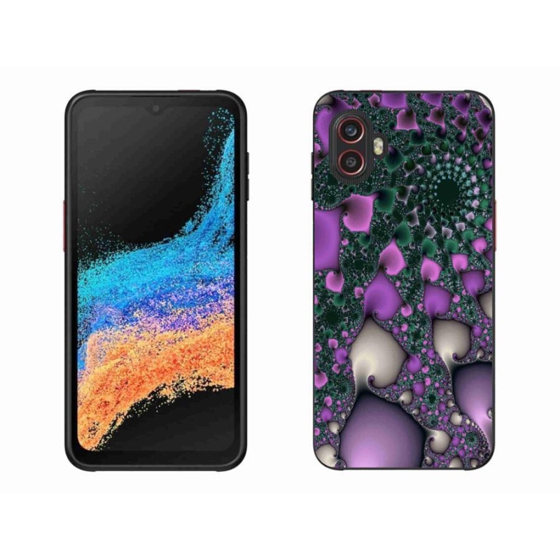 Gelový kryt mmCase na mobil Samsung Galaxy Xcover 6 Pro - abstrakt 7