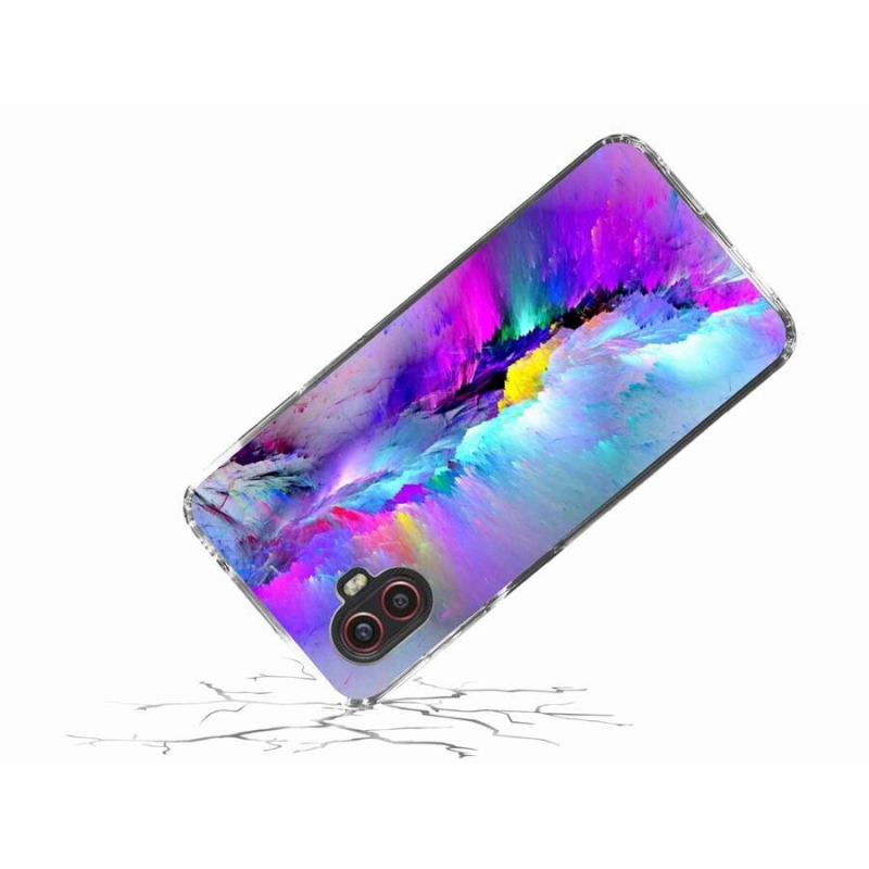 Gelový kryt mmCase na mobil Samsung Galaxy Xcover 6 Pro - abstrakt