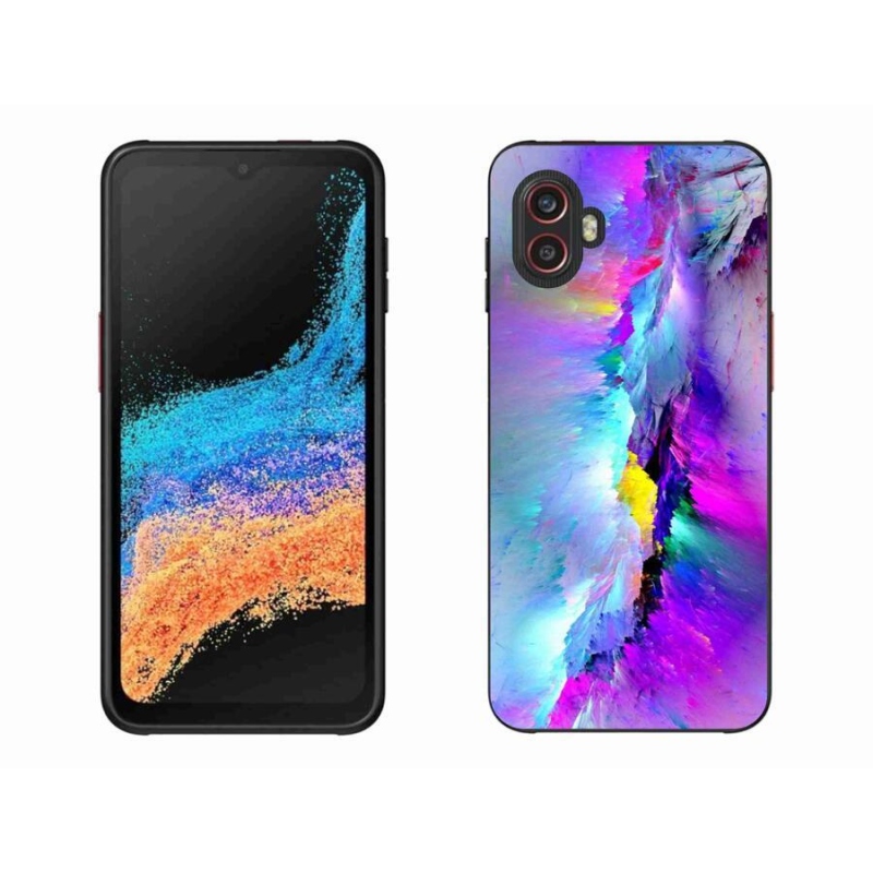 Gelový kryt mmCase na mobil Samsung Galaxy Xcover 6 Pro - abstrakt