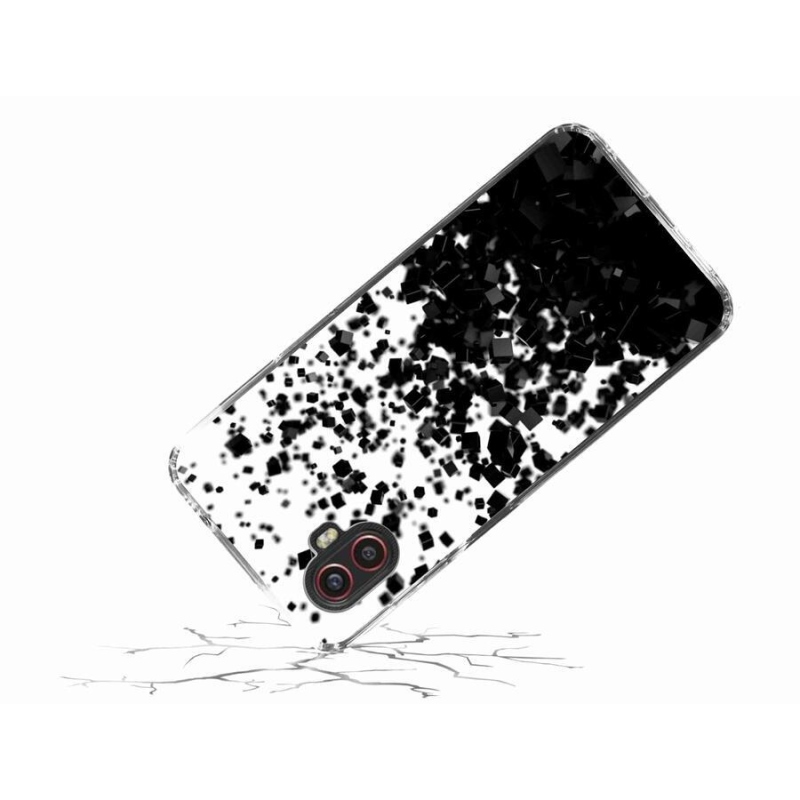 Gelový kryt mmCase na mobil Samsung Galaxy Xcover 6 Pro - abstraktní vzor 1