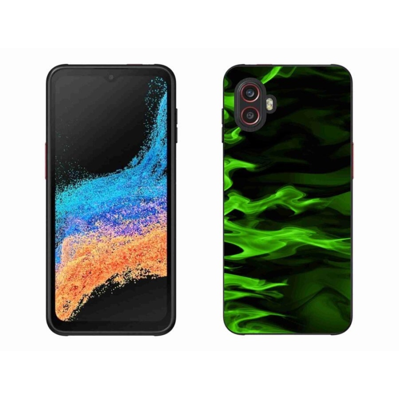 Gelový kryt mmCase na mobil Samsung Galaxy Xcover 6 Pro - abstraktní vzor 10