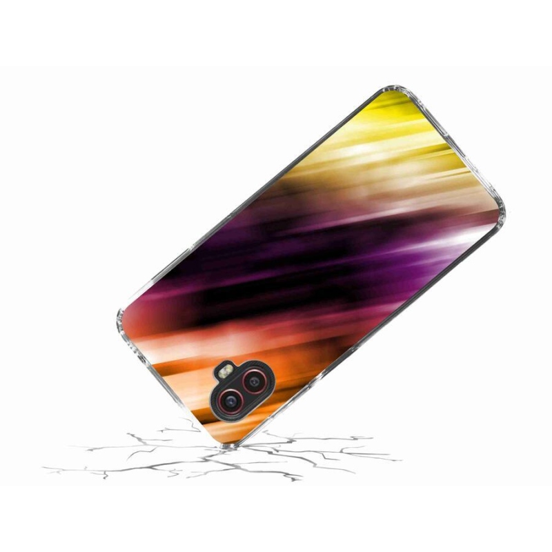 Gelový kryt mmCase na mobil Samsung Galaxy Xcover 6 Pro - abstraktní vzor 5
