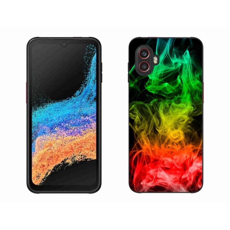 Gelový kryt mmCase na mobil Samsung Galaxy Xcover 6 Pro - abstraktní vzor 7