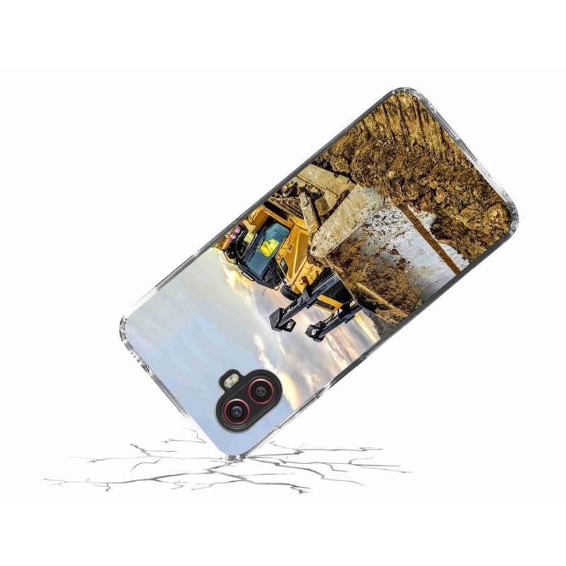 Gelový kryt mmCase na mobil Samsung Galaxy Xcover 6 Pro - bagr