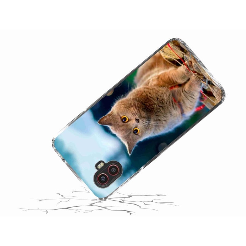 Gelový kryt mmCase na mobil Samsung Galaxy Xcover 6 Pro - britská modrá 2