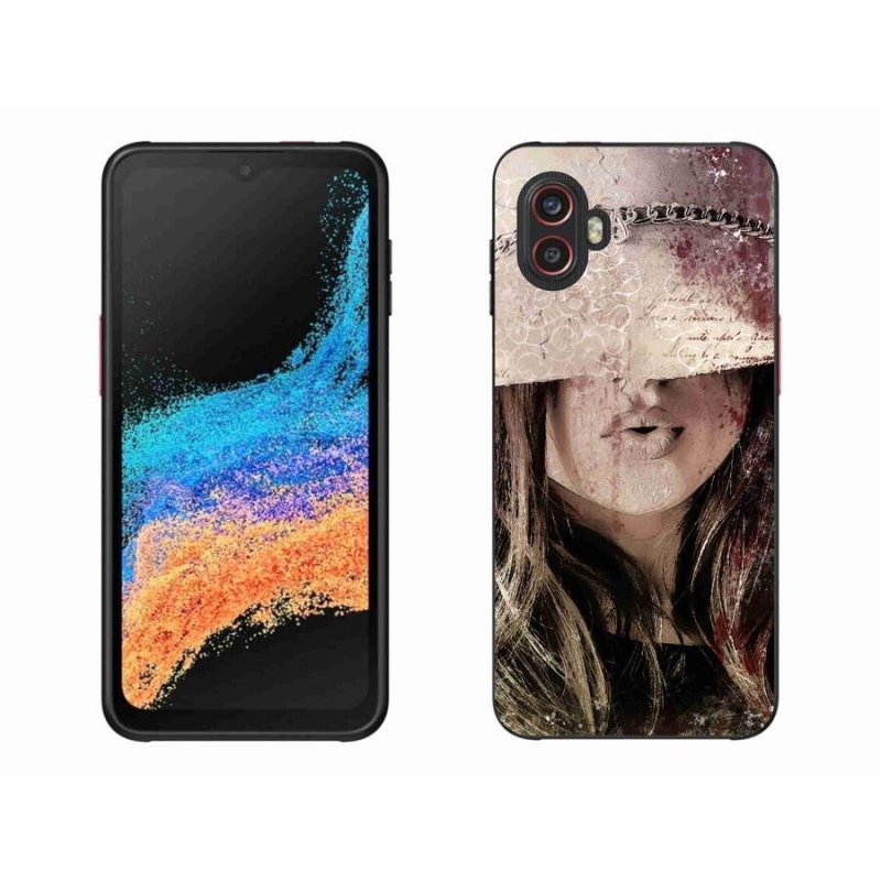 Gelový kryt mmCase na mobil Samsung Galaxy Xcover 6 Pro - dívka