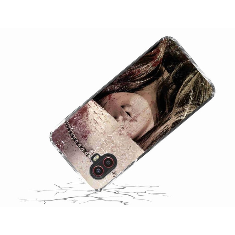 Gelový kryt mmCase na mobil Samsung Galaxy Xcover 6 Pro - dívka