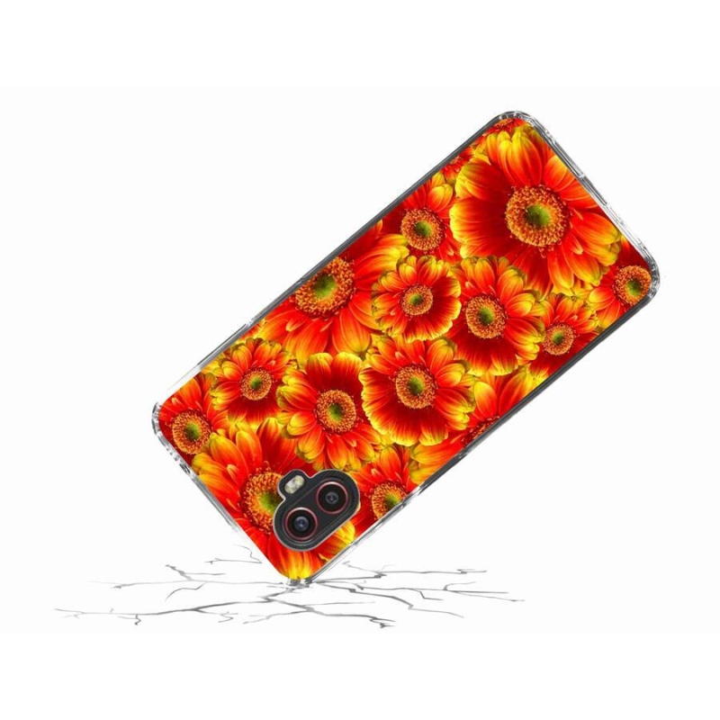 Gelový kryt mmCase na mobil Samsung Galaxy Xcover 6 Pro - gerbera 1