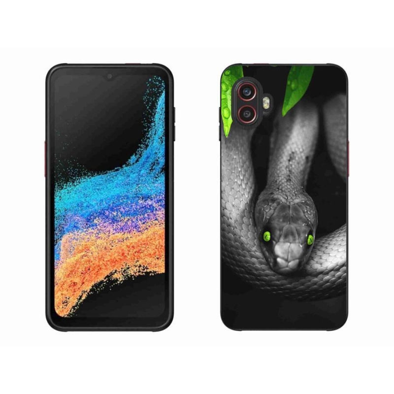 Gelový kryt mmCase na mobil Samsung Galaxy Xcover 6 Pro - had