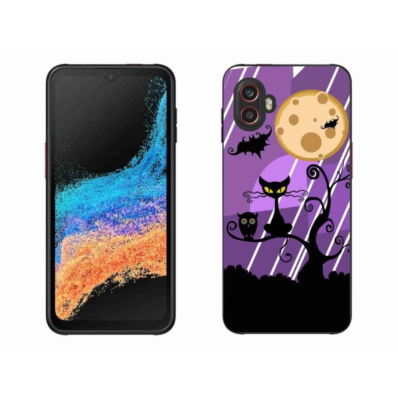 Gelový kryt mmCase na mobil Samsung Galaxy Xcover 6 Pro - halloween