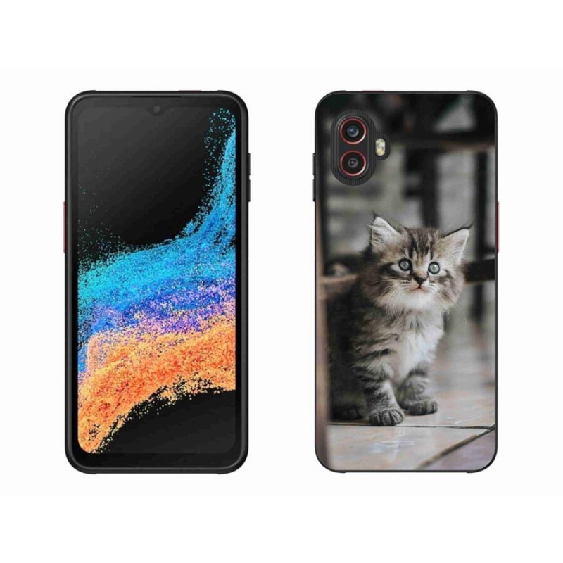 Gelový kryt mmCase na mobil Samsung Galaxy Xcover 6 Pro - koťátko