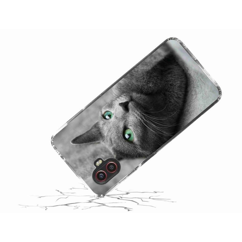 Gelový kryt mmCase na mobil Samsung Galaxy Xcover 6 Pro - kočka 2