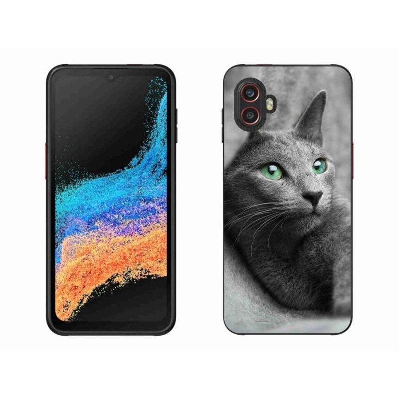 Gelový kryt mmCase na mobil Samsung Galaxy Xcover 6 Pro - kočka 2