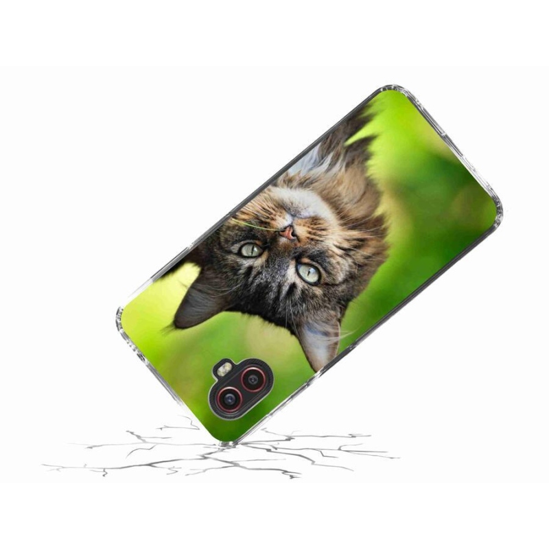 Gelový kryt mmCase na mobil Samsung Galaxy Xcover 6 Pro - kočka 3