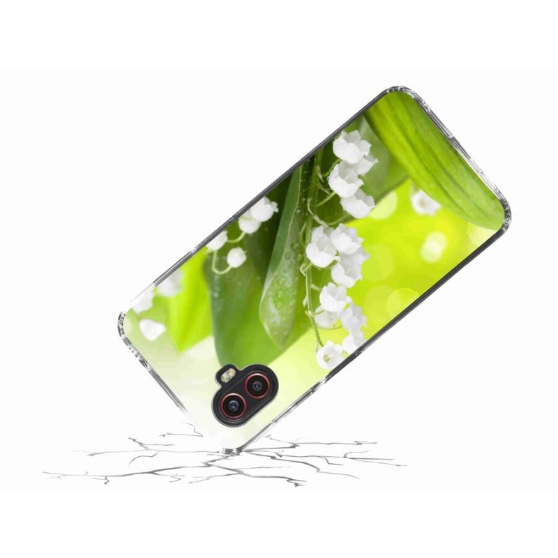 Gelový kryt mmCase na mobil Samsung Galaxy Xcover 6 Pro - konvalinka