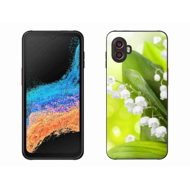 Gelový kryt mmCase na mobil Samsung Galaxy Xcover 6 Pro - konvalinka
