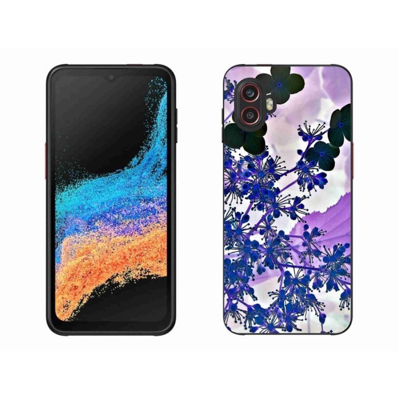Gelový kryt mmCase na mobil Samsung Galaxy Xcover 6 Pro - květ hortenzie