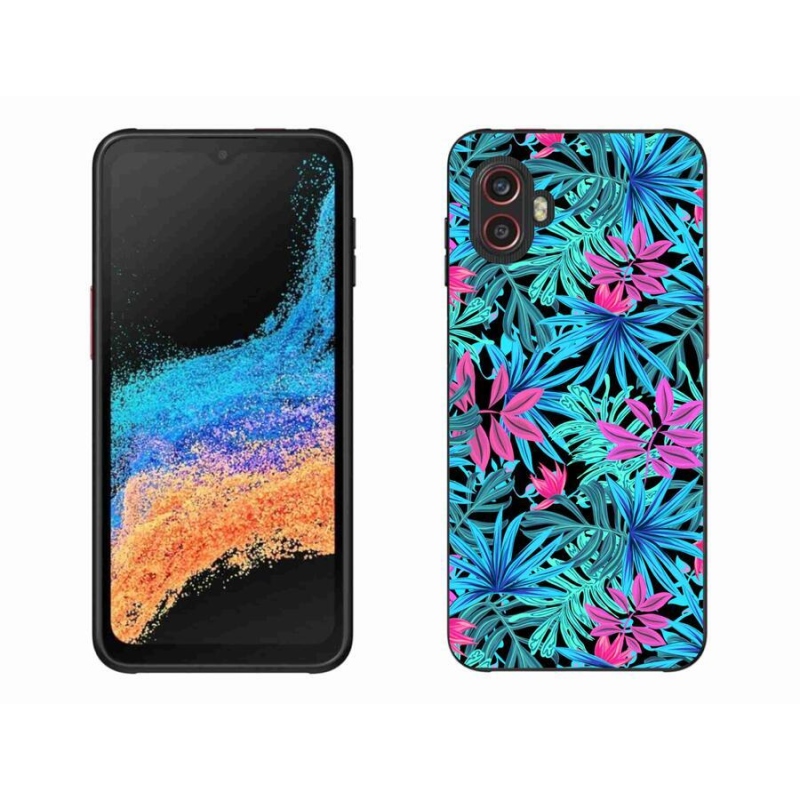 Gelový kryt mmCase na mobil Samsung Galaxy Xcover 6 Pro - květiny 3