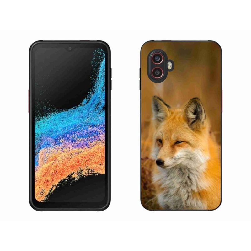Gelový kryt mmCase na mobil Samsung Galaxy Xcover 6 Pro - liška