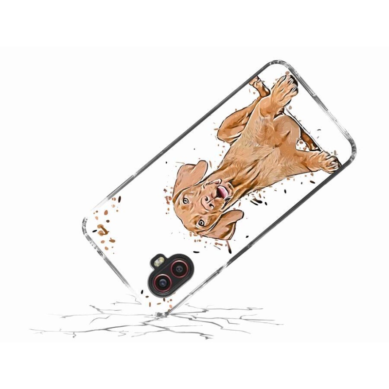 Gelový kryt mmCase na mobil Samsung Galaxy Xcover 6 Pro - maďar