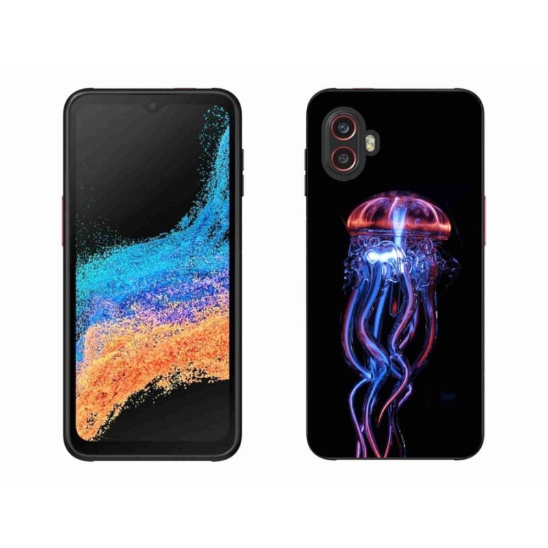 Gelový kryt mmCase na mobil Samsung Galaxy Xcover 6 Pro - medúza