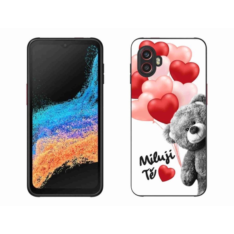 Gelový kryt mmCase na mobil Samsung Galaxy Xcover 6 Pro - miluji Tě