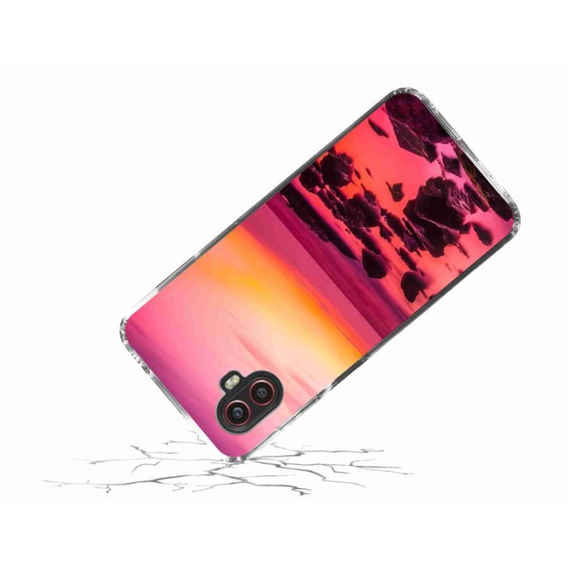 Gelový kryt mmCase na mobil Samsung Galaxy Xcover 6 Pro - moře a záře