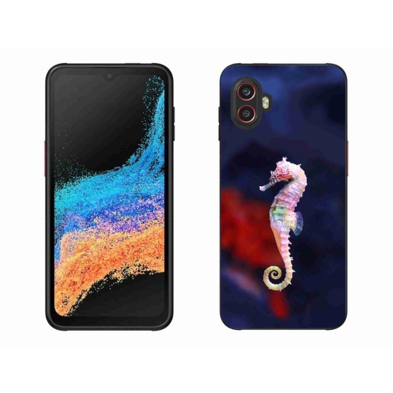Gelový kryt mmCase na mobil Samsung Galaxy Xcover 6 Pro - mořský koník