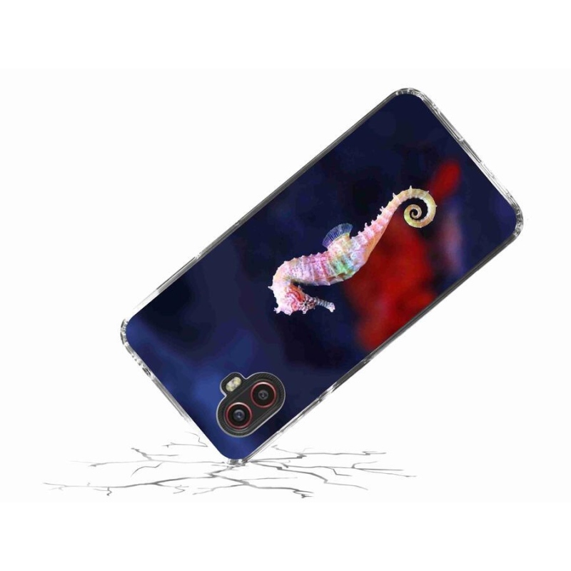 Gelový kryt mmCase na mobil Samsung Galaxy Xcover 6 Pro - mořský koník