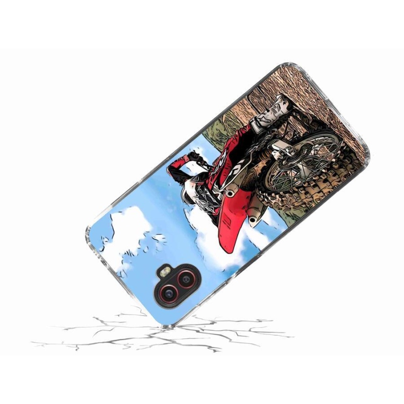 Gelový kryt mmCase na mobil Samsung Galaxy Xcover 6 Pro - moto