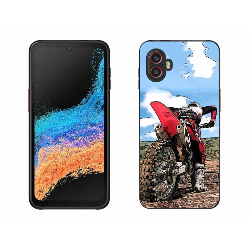 Gelový kryt mmCase na mobil Samsung Galaxy Xcover 6 Pro - moto