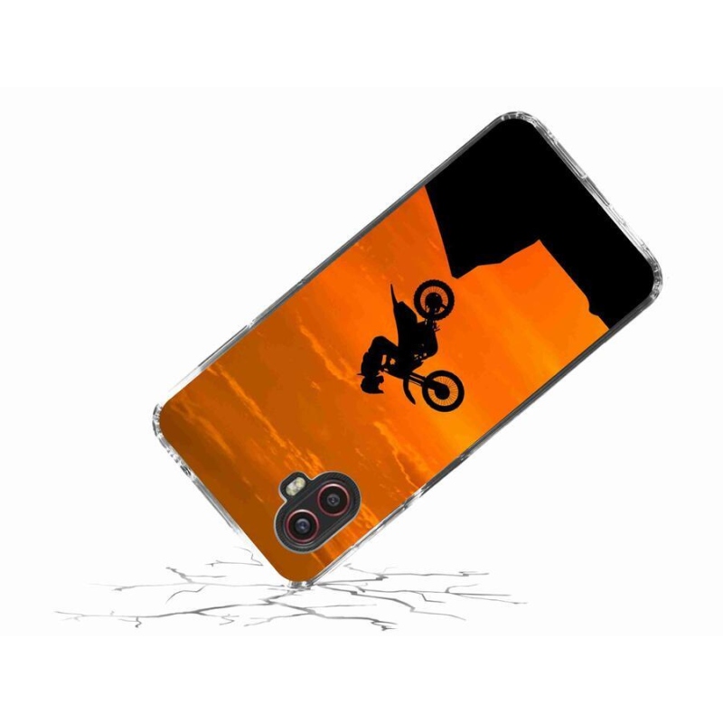 Gelový kryt mmCase na mobil Samsung Galaxy Xcover 6 Pro - motocross
