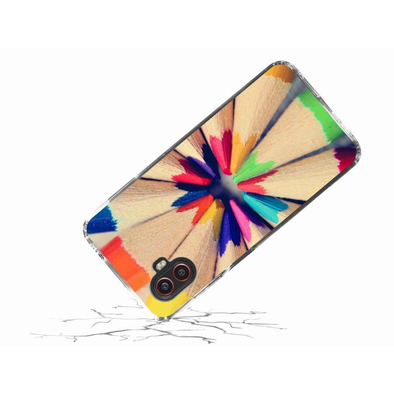 Gelový kryt mmCase na mobil Samsung Galaxy Xcover 6 Pro - pastelky