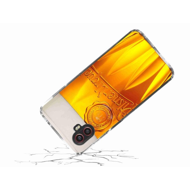 Gelový kryt mmCase na mobil Samsung Galaxy Xcover 6 Pro - pivo