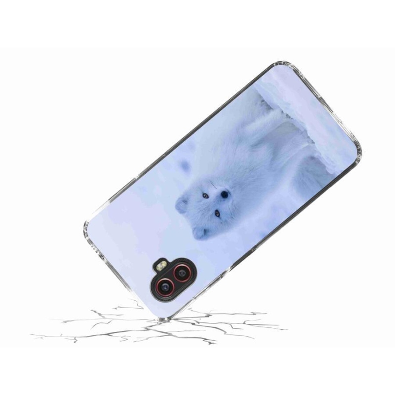 Gelový kryt mmCase na mobil Samsung Galaxy Xcover 6 Pro - polární liška
