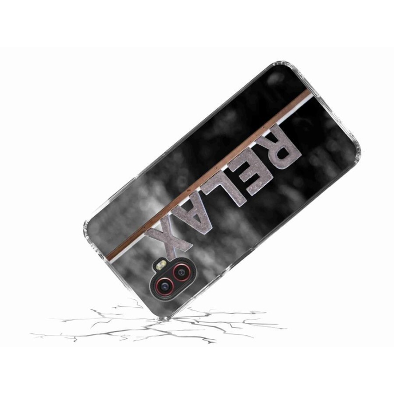 Gelový kryt mmCase na mobil Samsung Galaxy Xcover 6 Pro - relax 1