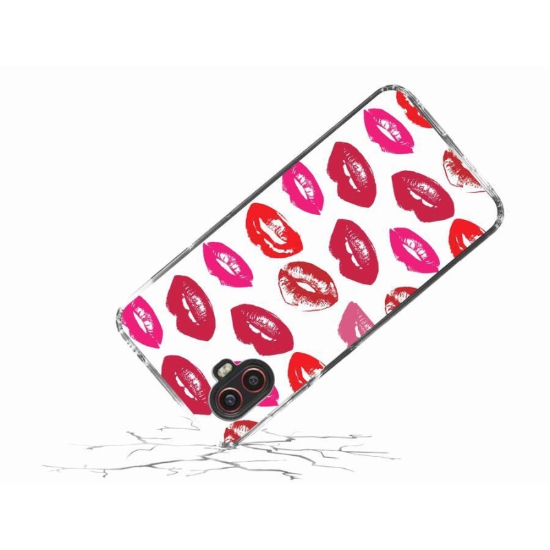 Gelový kryt mmCase na mobil Samsung Galaxy Xcover 6 Pro - rty