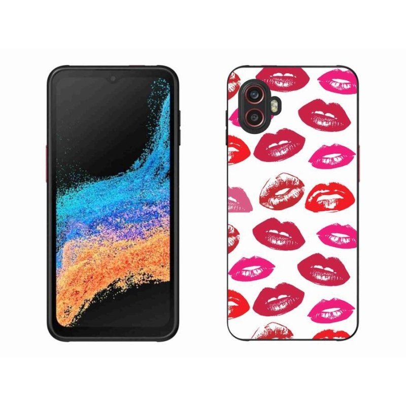 Gelový kryt mmCase na mobil Samsung Galaxy Xcover 6 Pro - rty
