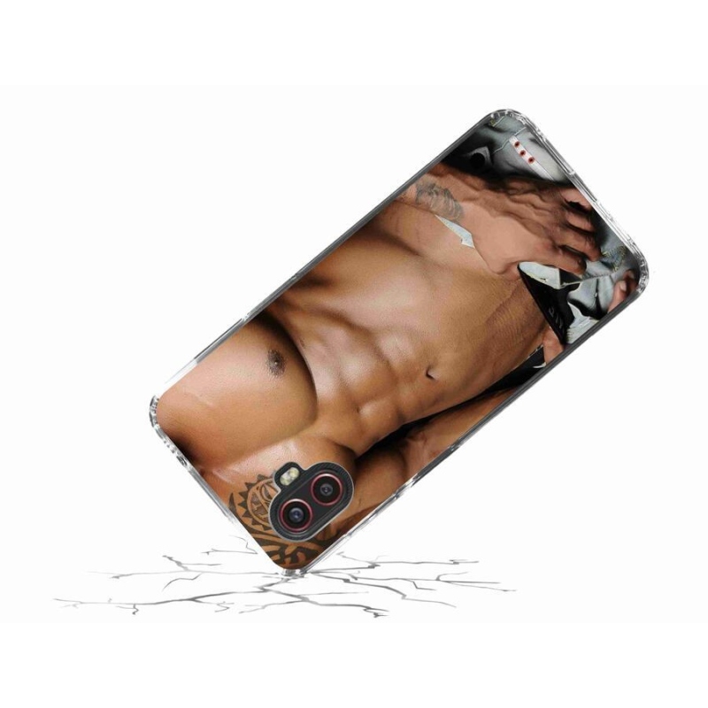 Gelový kryt mmCase na mobil Samsung Galaxy Xcover 6 Pro - sexy muž