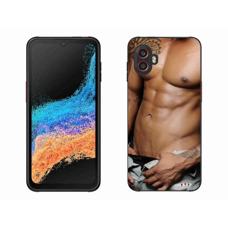 Gelový kryt mmCase na mobil Samsung Galaxy Xcover 6 Pro - sexy muž