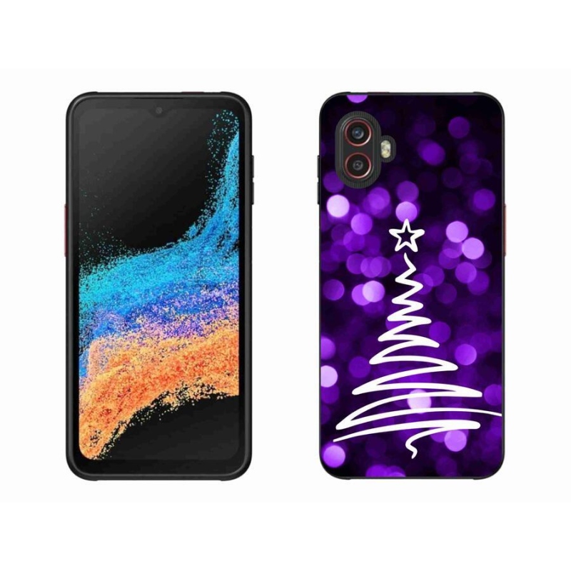 Gelový kryt mmCase na mobil Samsung Galaxy Xcover 6 Pro - stromek