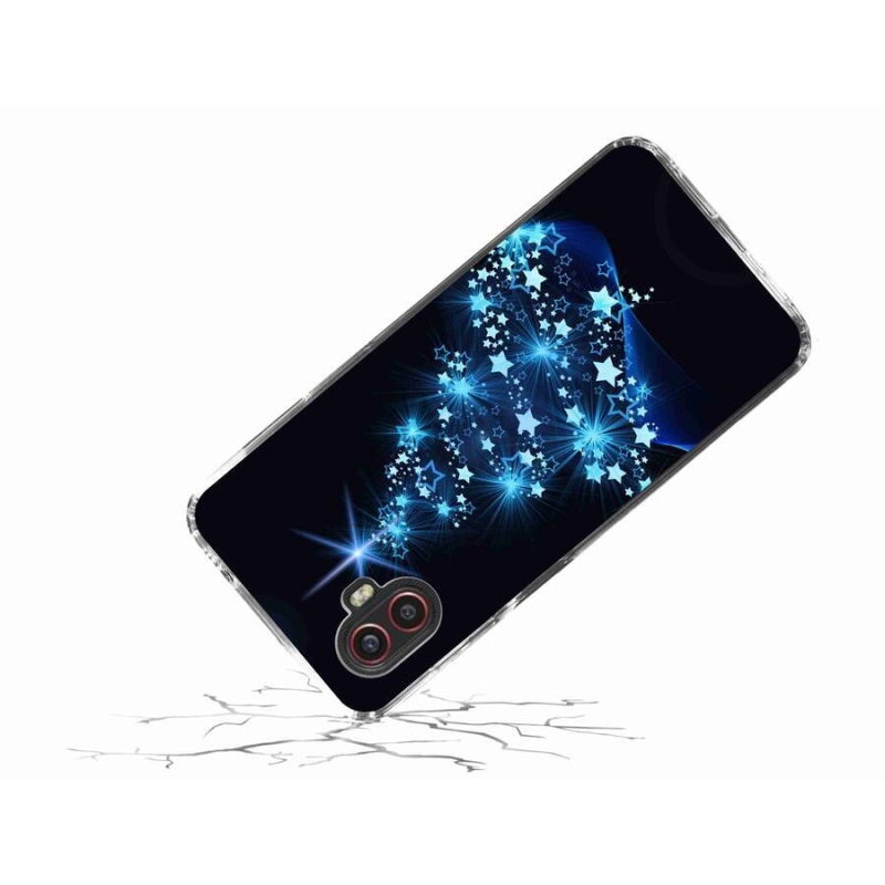 Gelový kryt mmCase na mobil Samsung Galaxy Xcover 6 Pro - vánoční stromek