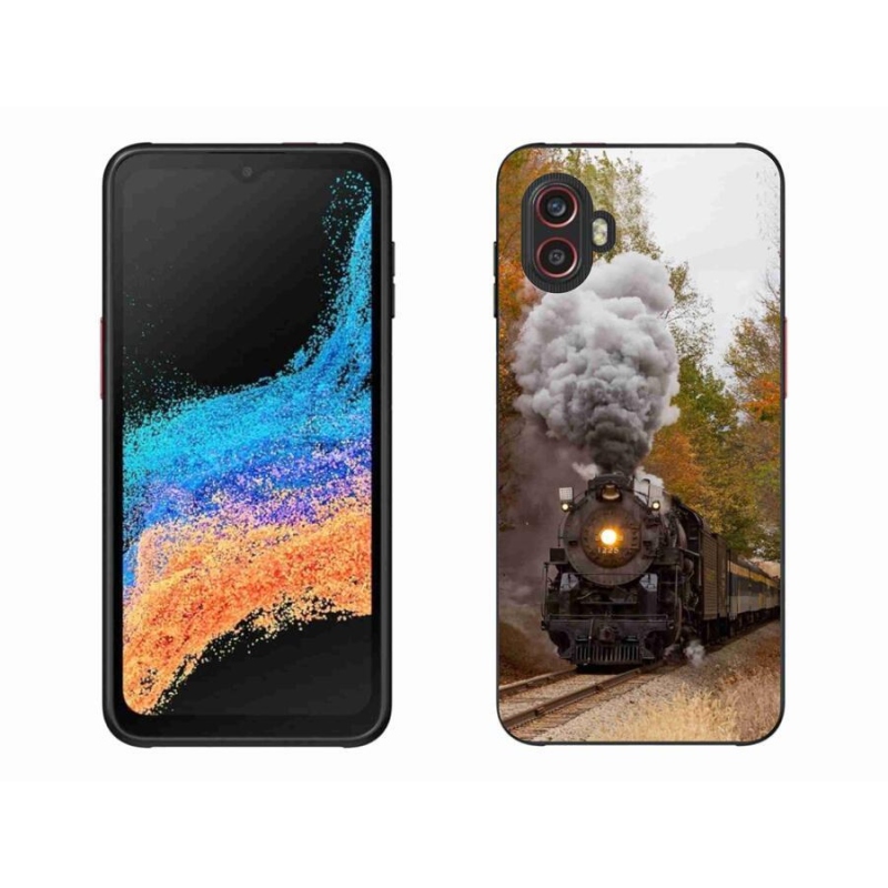 Gelový kryt mmCase na mobil Samsung Galaxy Xcover 6 Pro - vlak 1